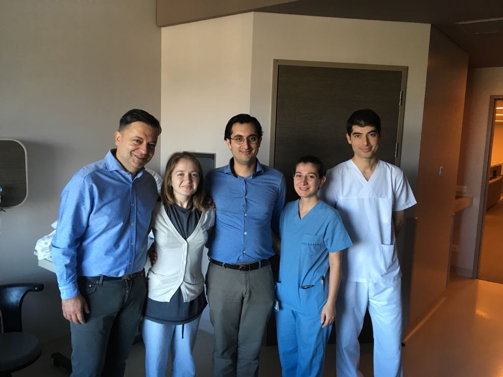 Elena S. împreuna cu Dr. Ahmet Alanay
